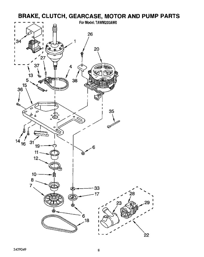 Diagram for TAWM200AN0