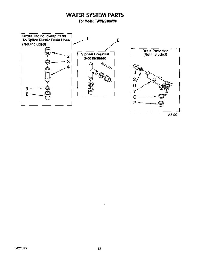 Diagram for TAWM200AN0