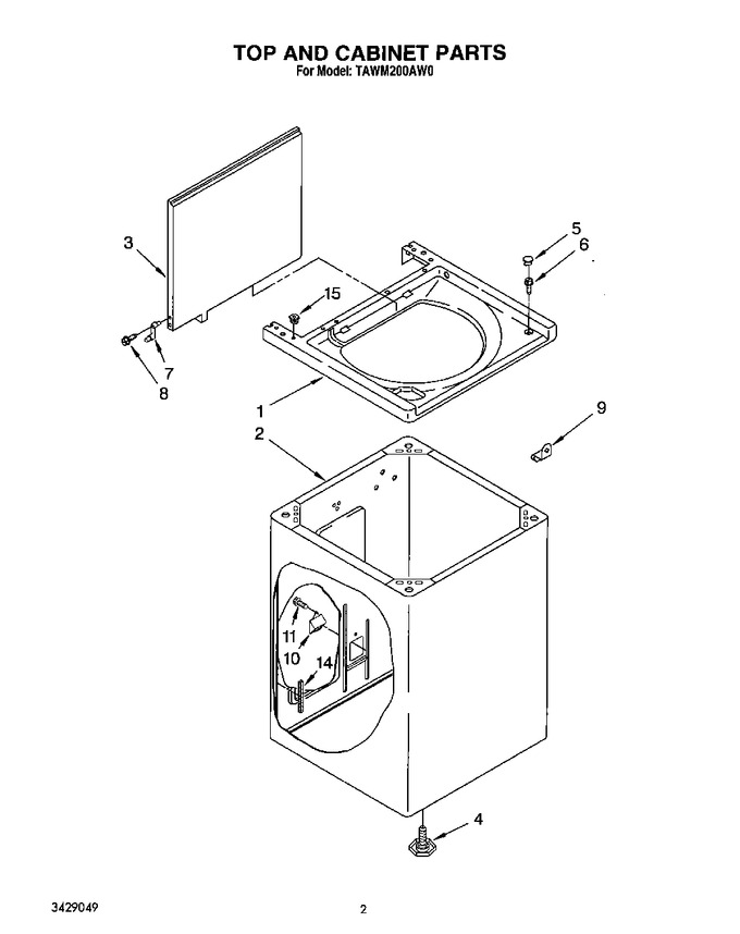 Diagram for TAWM200AW0