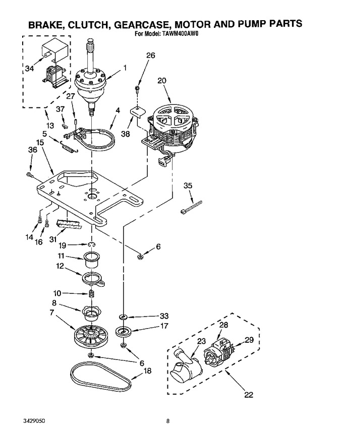 Diagram for TAWM400AW0