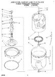 Diagram for 04 - Agitator, Basket And Tub