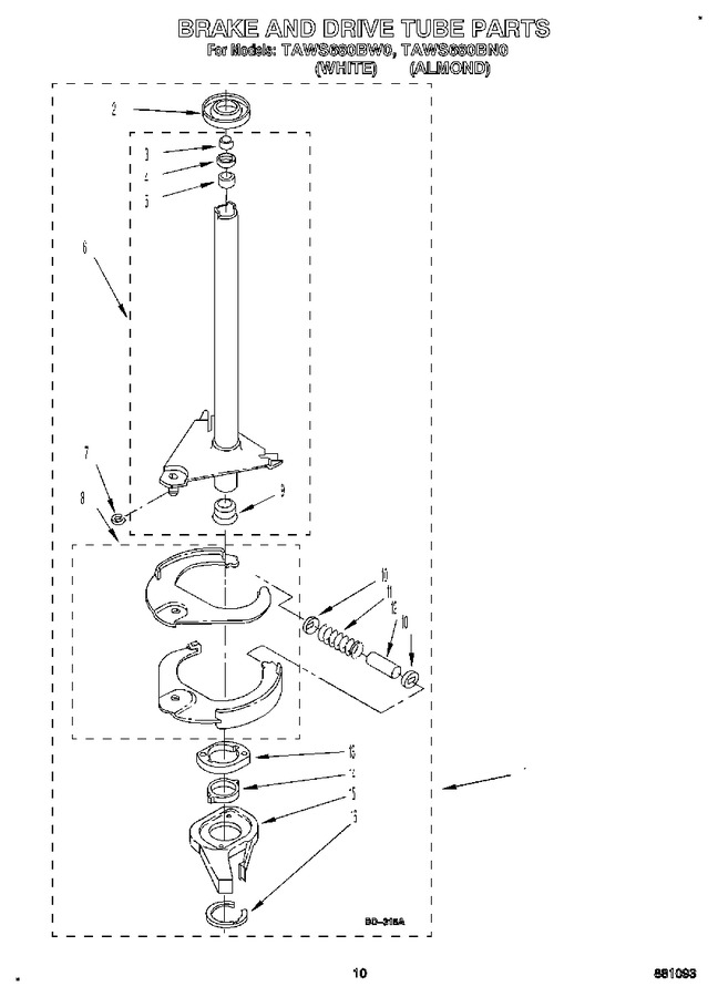 Diagram for TAWS680BN0