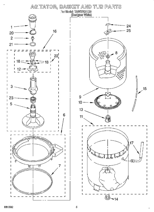 Diagram for TAWS700EQ0