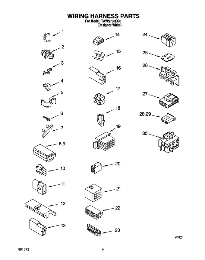 Diagram for TAWS700EQ0