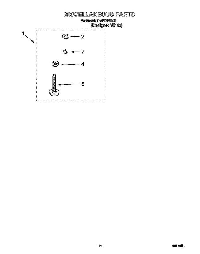Diagram for TAWS700EQ1