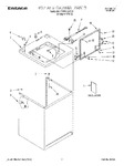 Diagram for 01 - Top And Cabinet, Literature