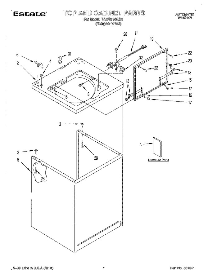 Diagram for TAWS700EQ2