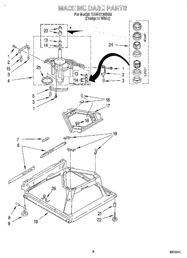 Diagram for TAWS700EQ2