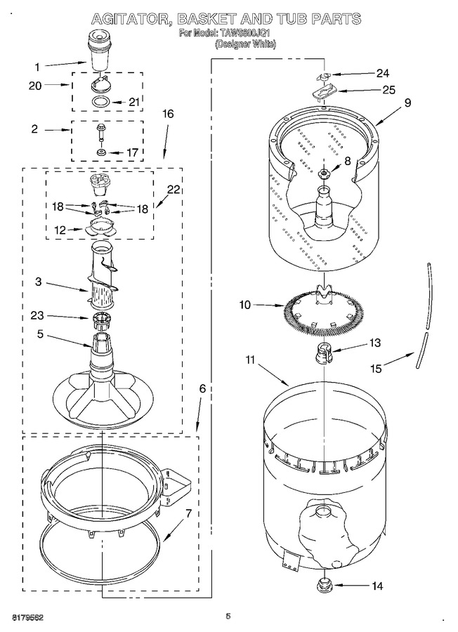Diagram for TAWS800JQ1
