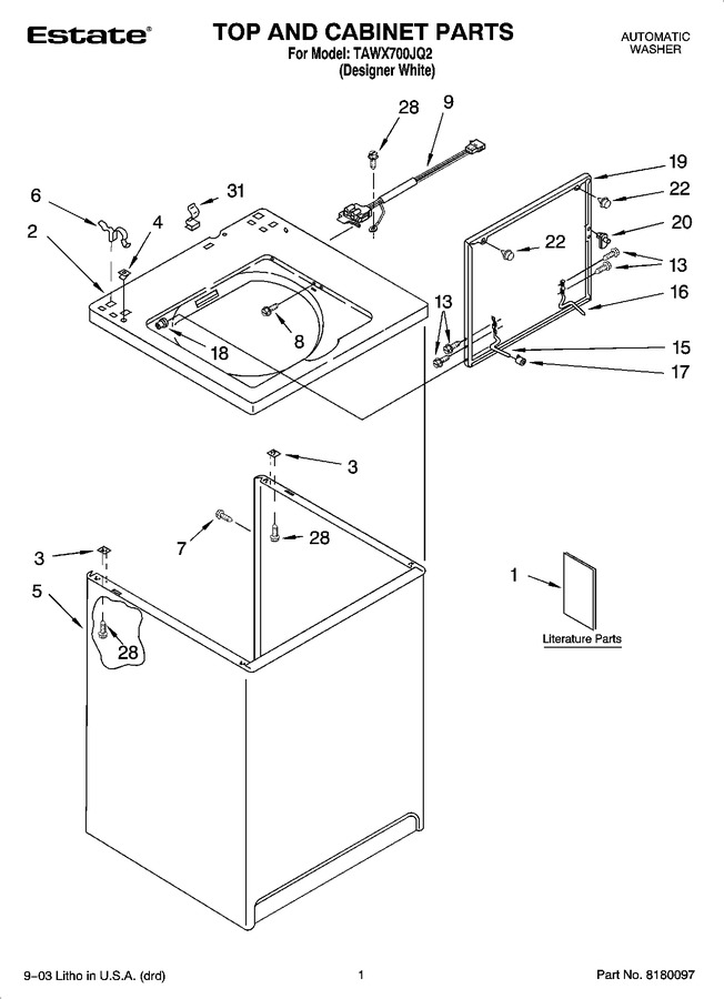 Diagram for TAWX700JQ2