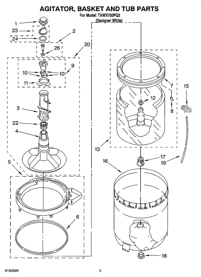 Diagram for TAWX700PQ2