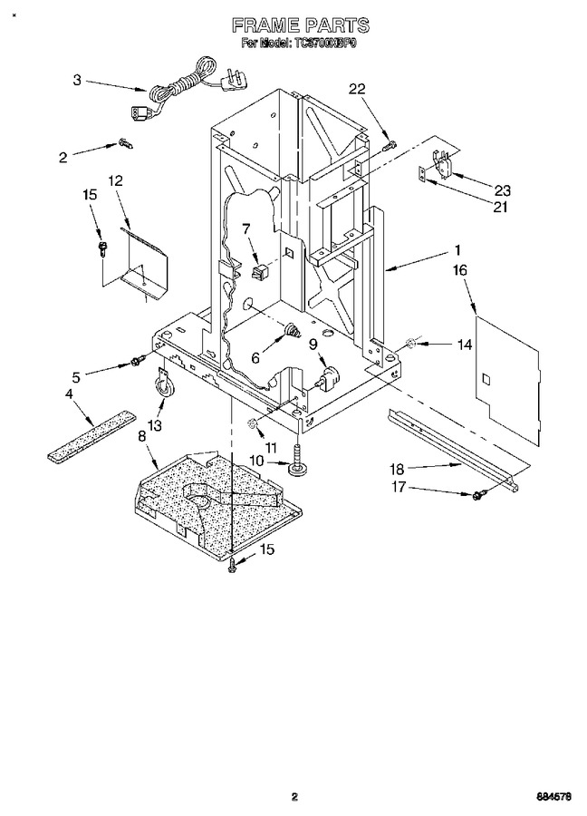 Diagram for TC8700XBP0