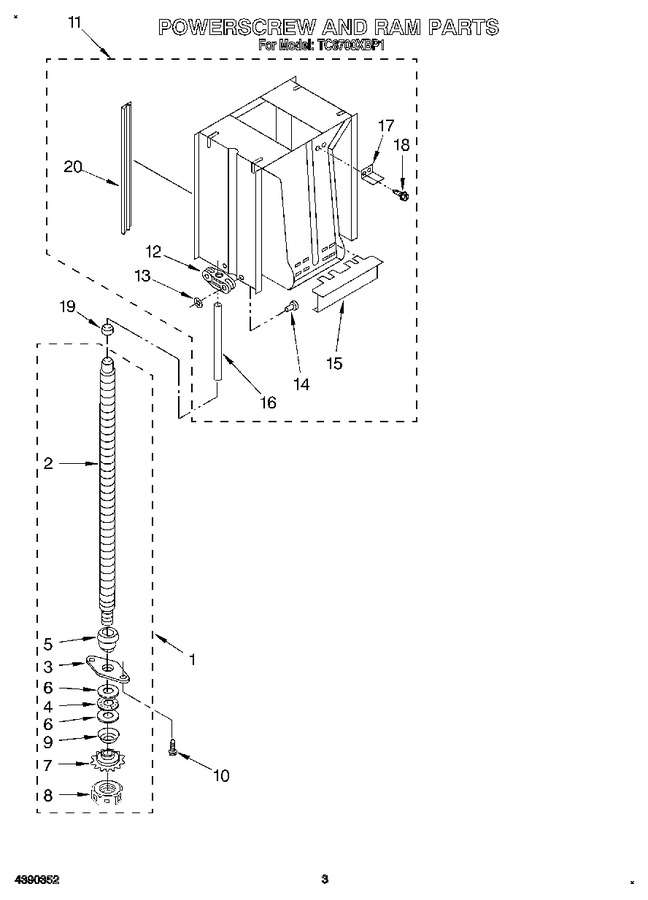 Diagram for TC8700XBP1