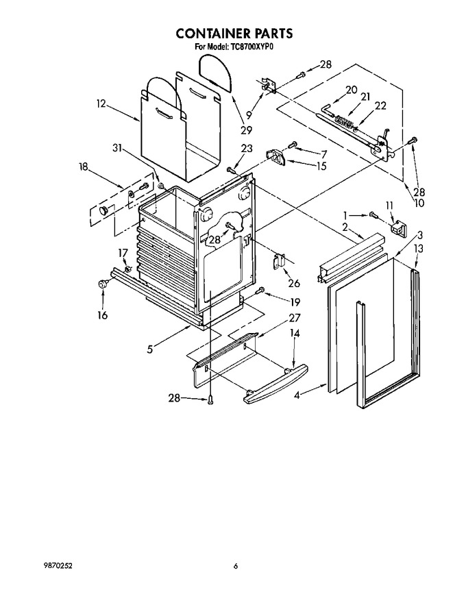 Diagram for TC8700XYP0