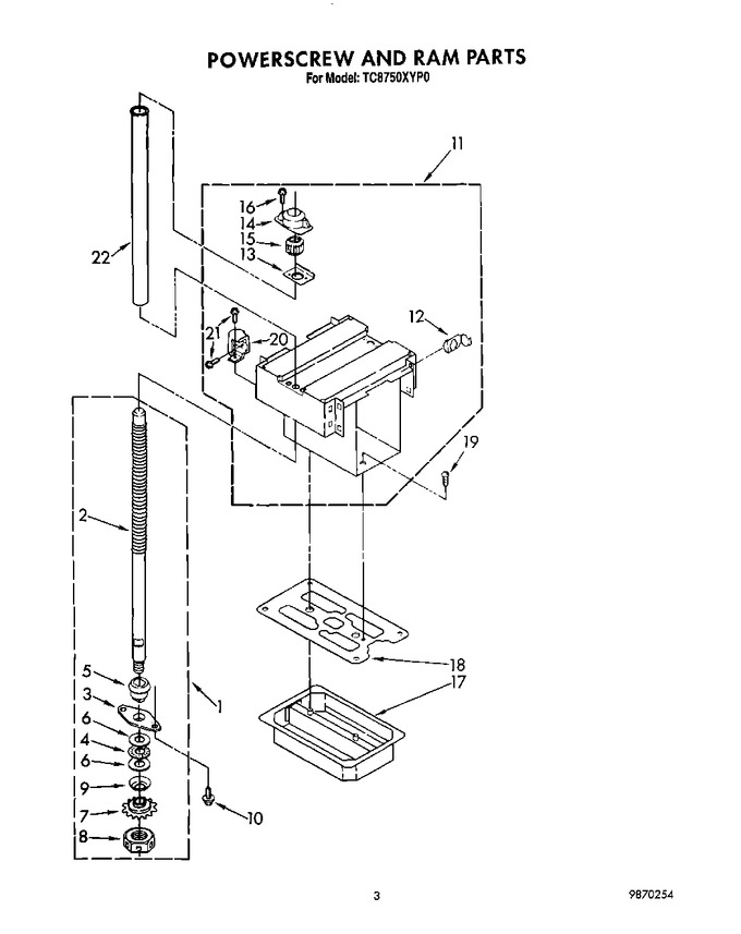 Diagram for TC8750XYP0