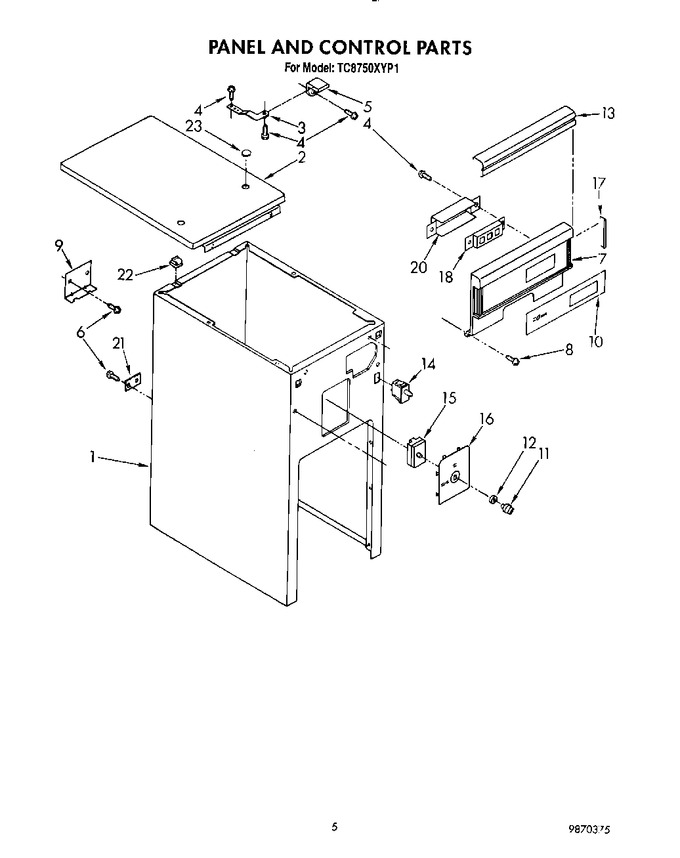 Diagram for TC8750XYP1