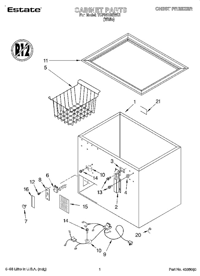 Diagram for TCF0510EW03