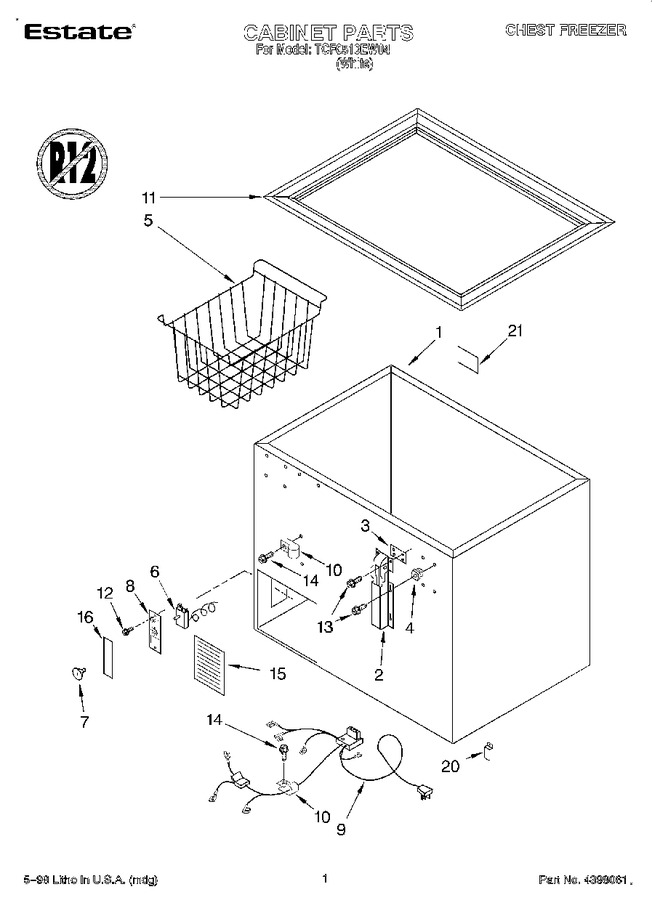 Diagram for TCF0510EW04