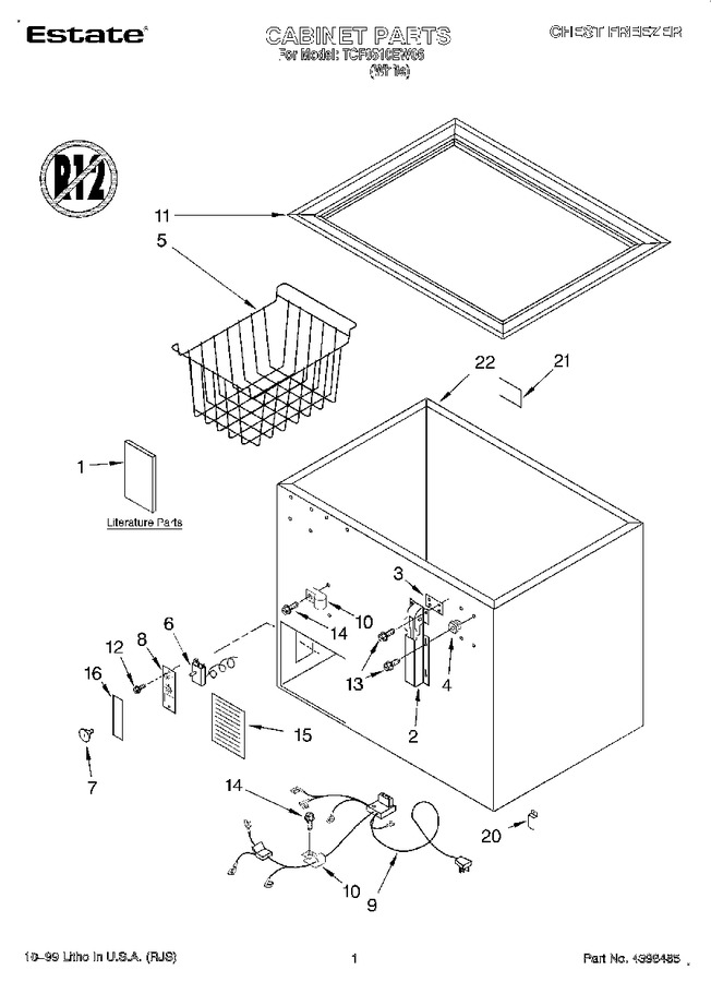 Diagram for TCF0510EW06