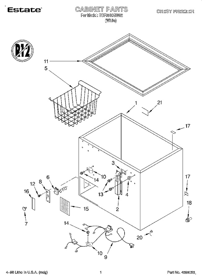 Diagram for TCF0510GW02