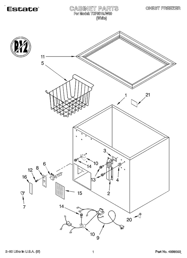 Diagram for TCF0510JW00