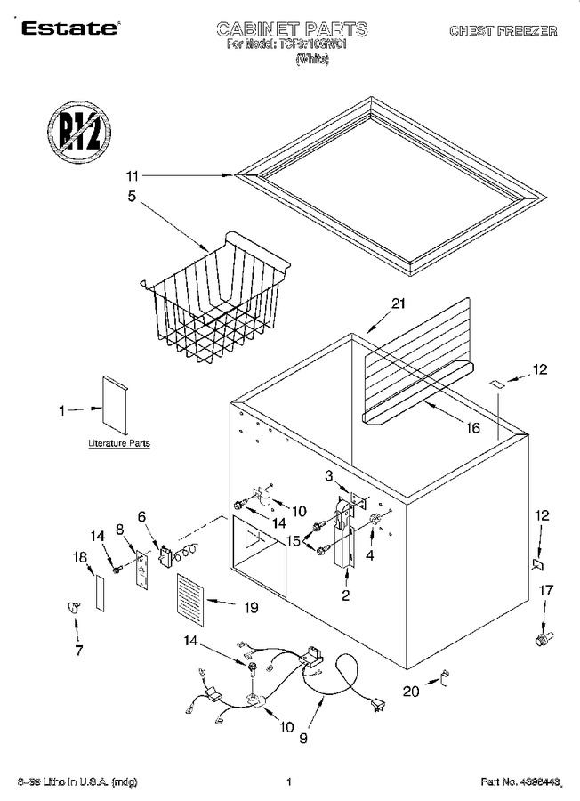 Diagram for TCF0710GW01