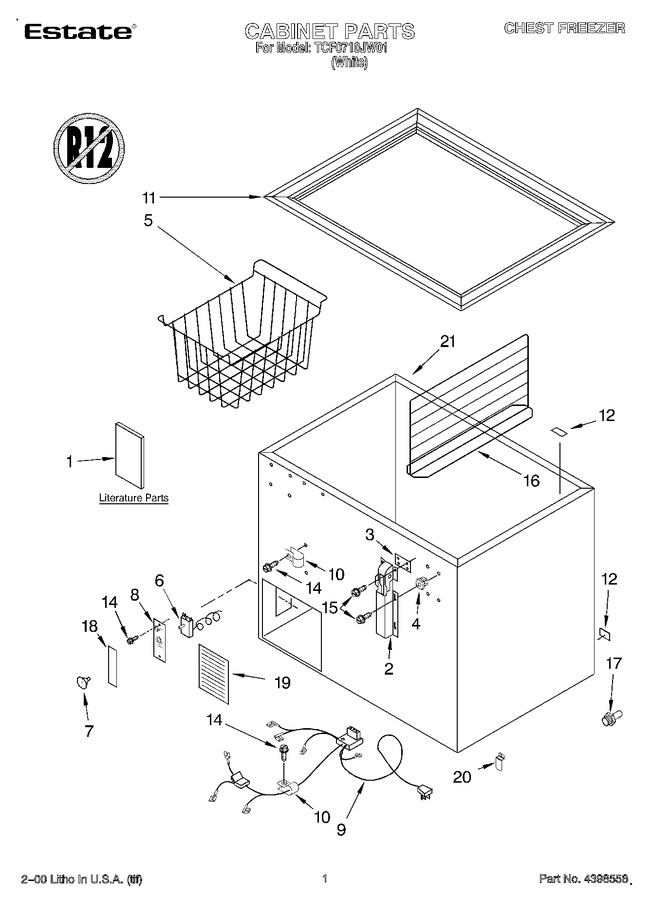 Diagram for TCF0710JW01