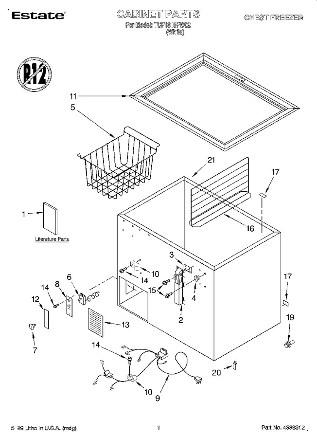 Diagram for TCF1010FW02