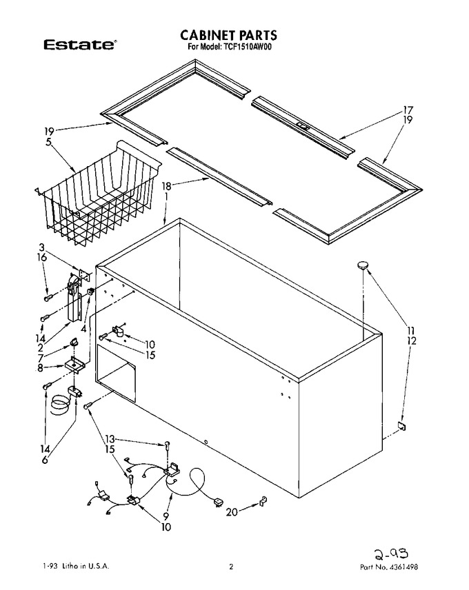 Diagram for TCF1510AW00
