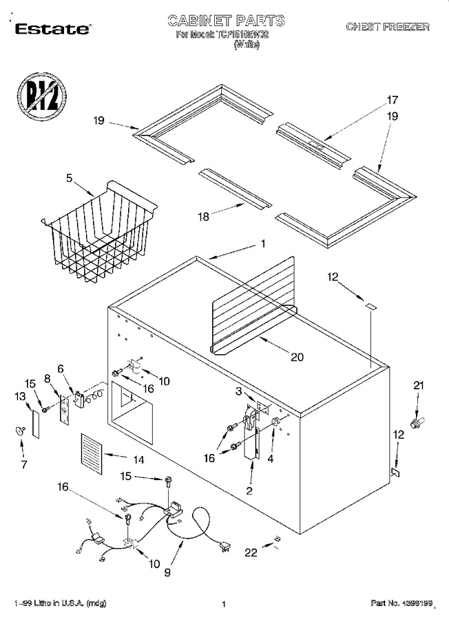 Diagram for TCF1510EW02