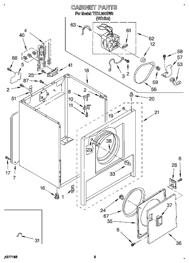 Diagram for TEDL200BW0