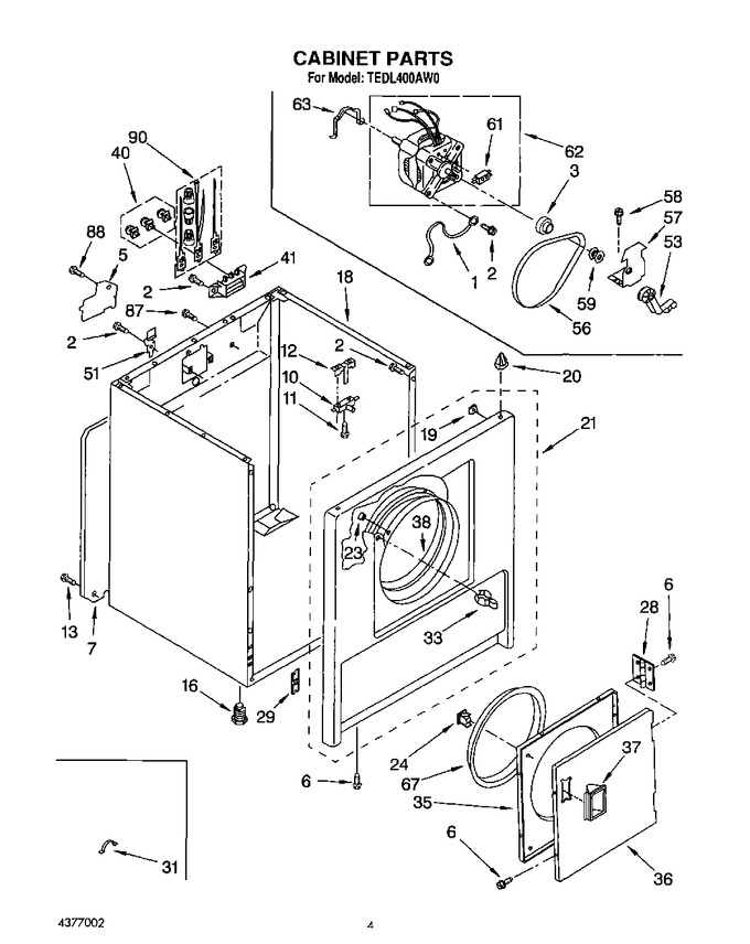 Diagram for TEDL400AW0