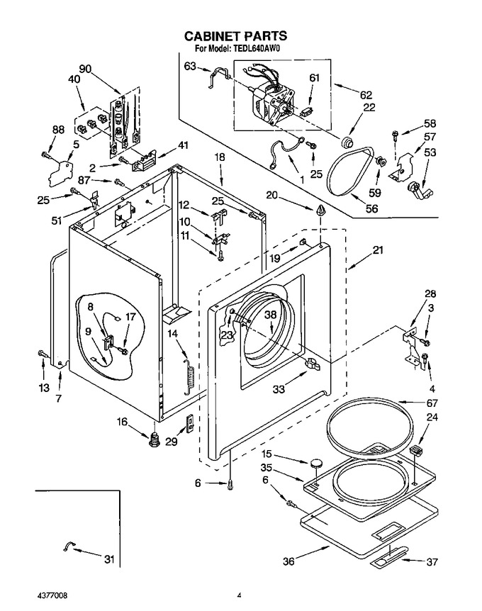 Diagram for TEDL640AW0