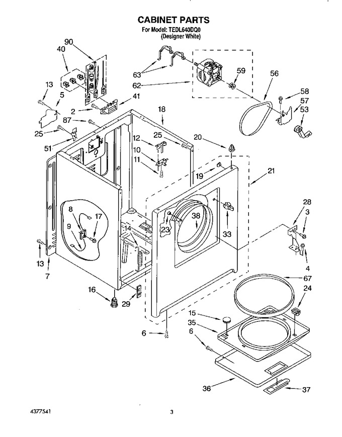 Diagram for TEDL640DQ0