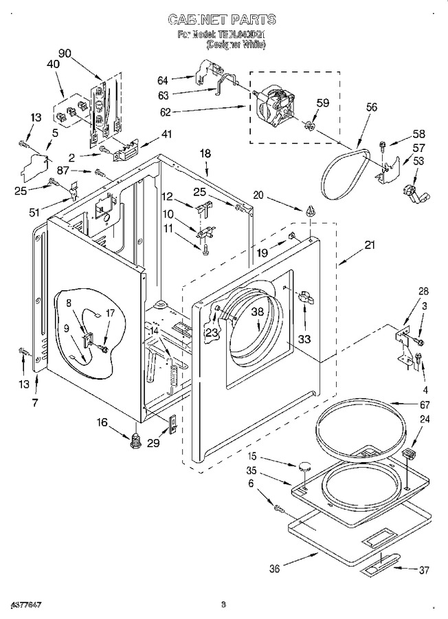 Diagram for TEDL640DQ1