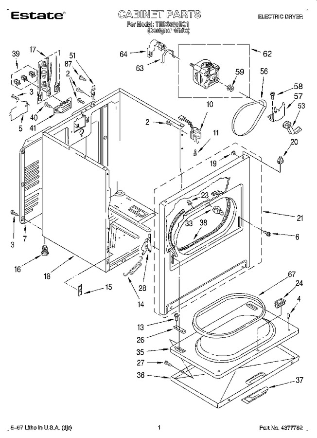 Diagram for TEDS680EQ1