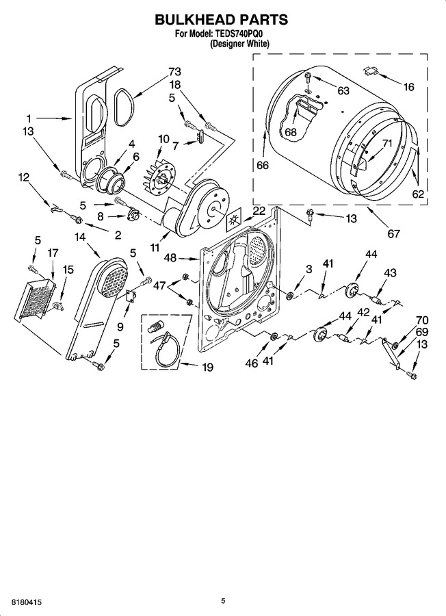 Diagram for TEDS740PQ0