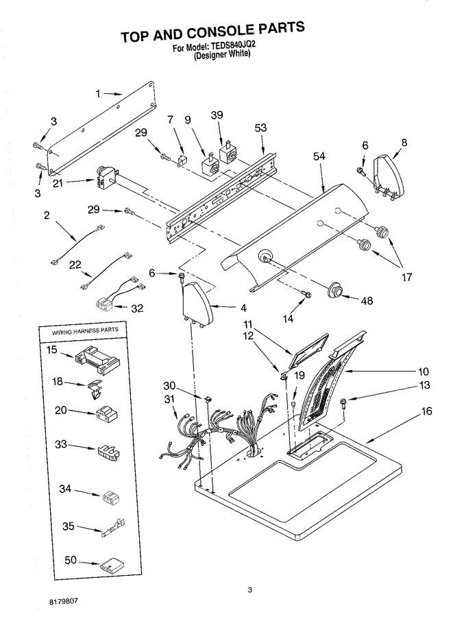 Diagram for TEDS840JQ2