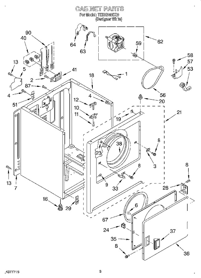 Diagram for TEDX640EQ0