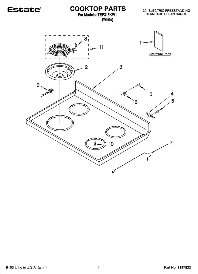 Diagram for TEP315KW1