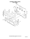 Diagram for 02 - Control Panel Parts