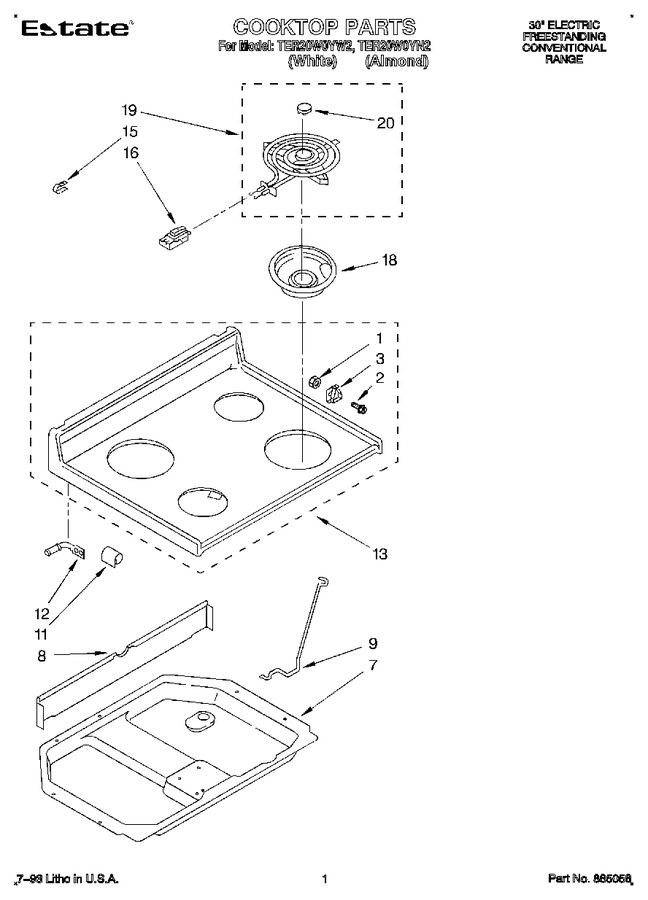 Diagram for TER20W0YN2