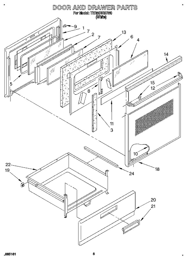 Diagram for TER50W0DW0
