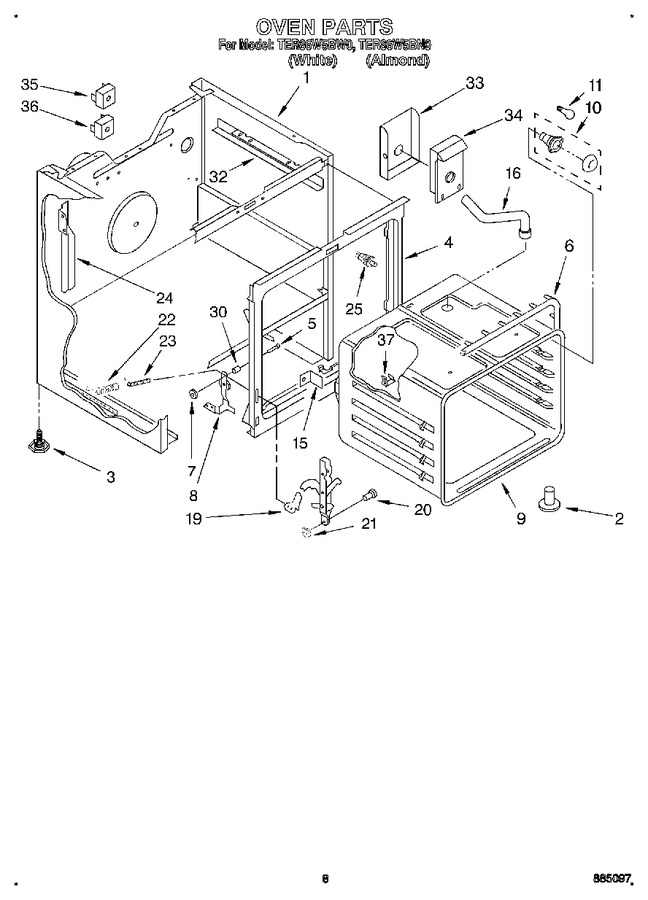 Diagram for TER86W5BN0