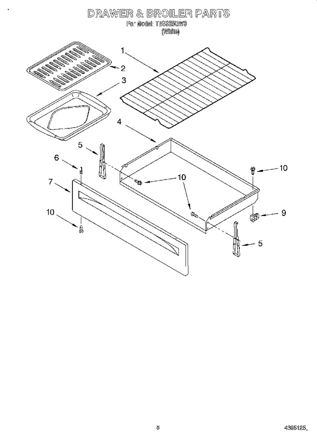 Diagram for TES325GW0
