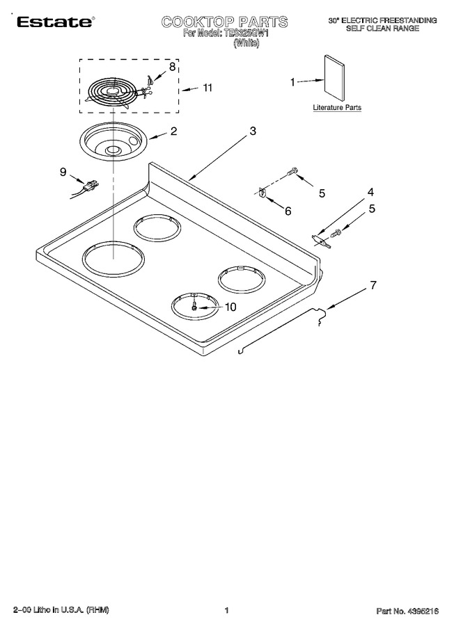 Diagram for TES325GW1