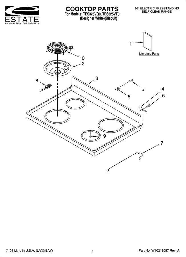 Diagram for TES325VT0