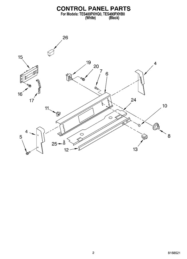 Diagram for TES400PXHQ0