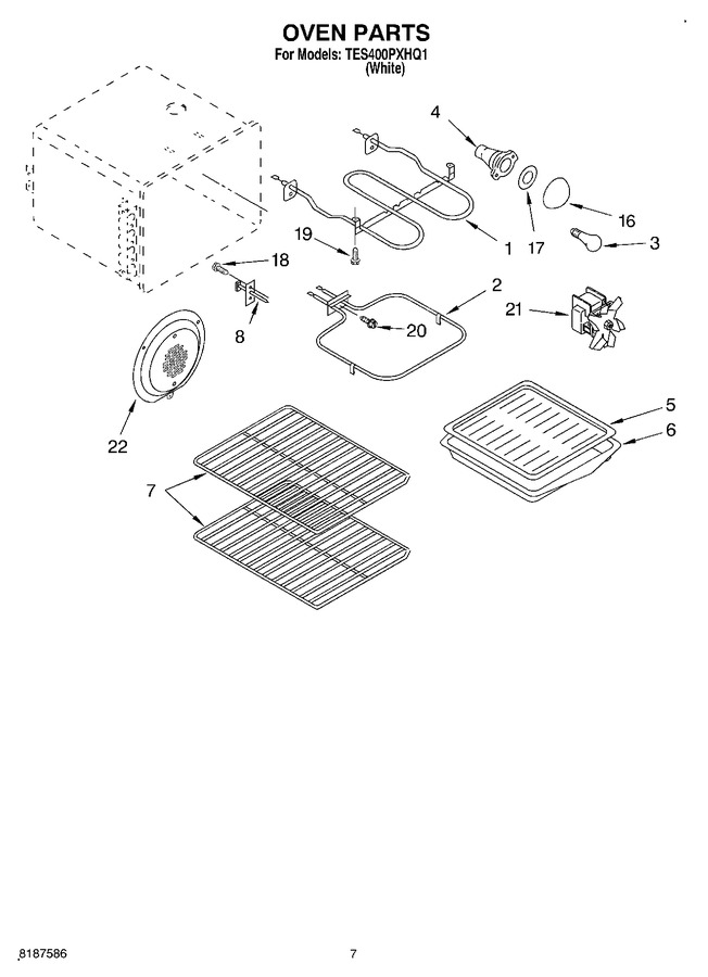 Diagram for TES400PXHQ1