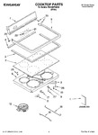Diagram for 01 - Cooktop Parts